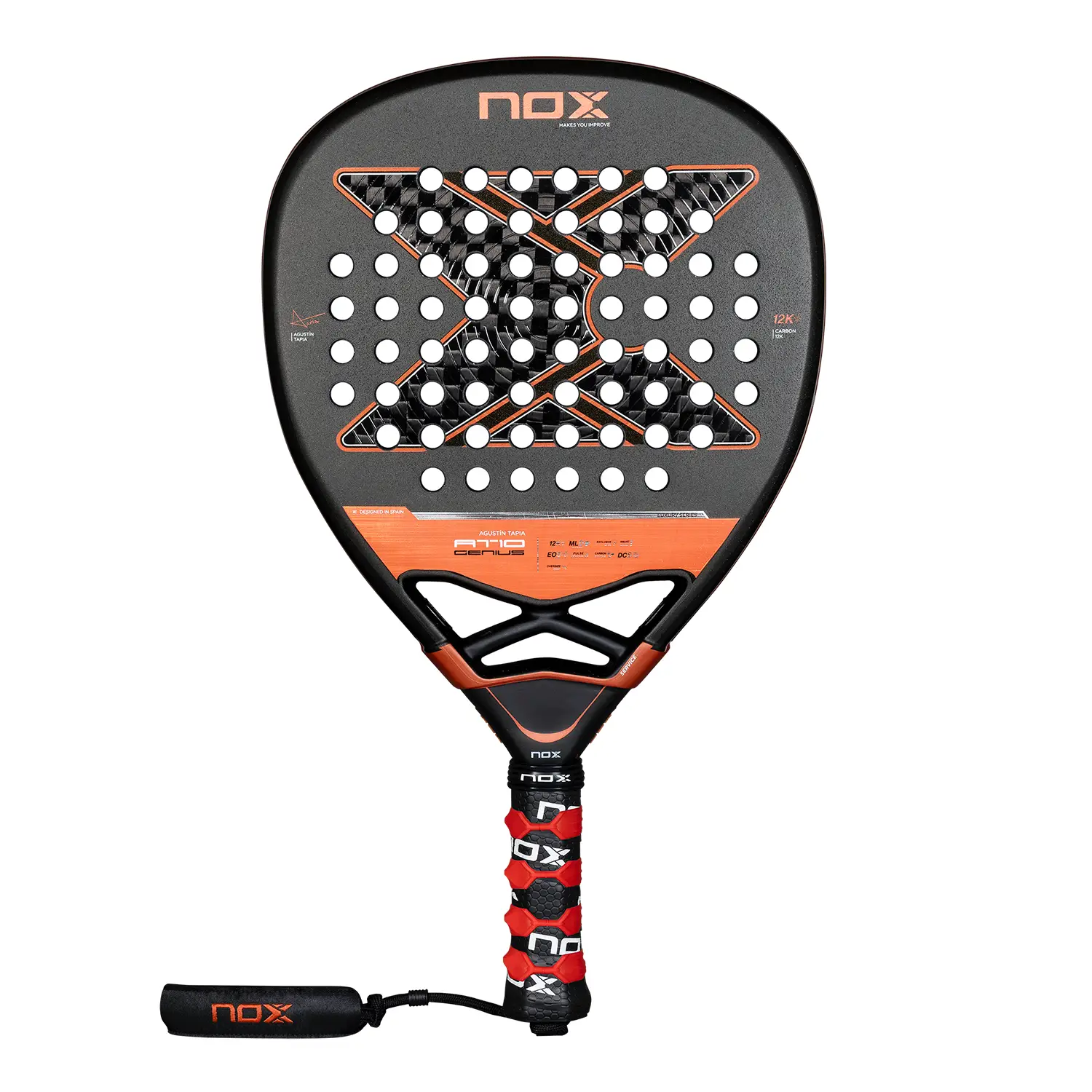 thumbnail image 2 of Pala Padel NOX AT10 Genius Xtreme 12K Agustin Tapia 2026 - Padel Zoco 2 of 10