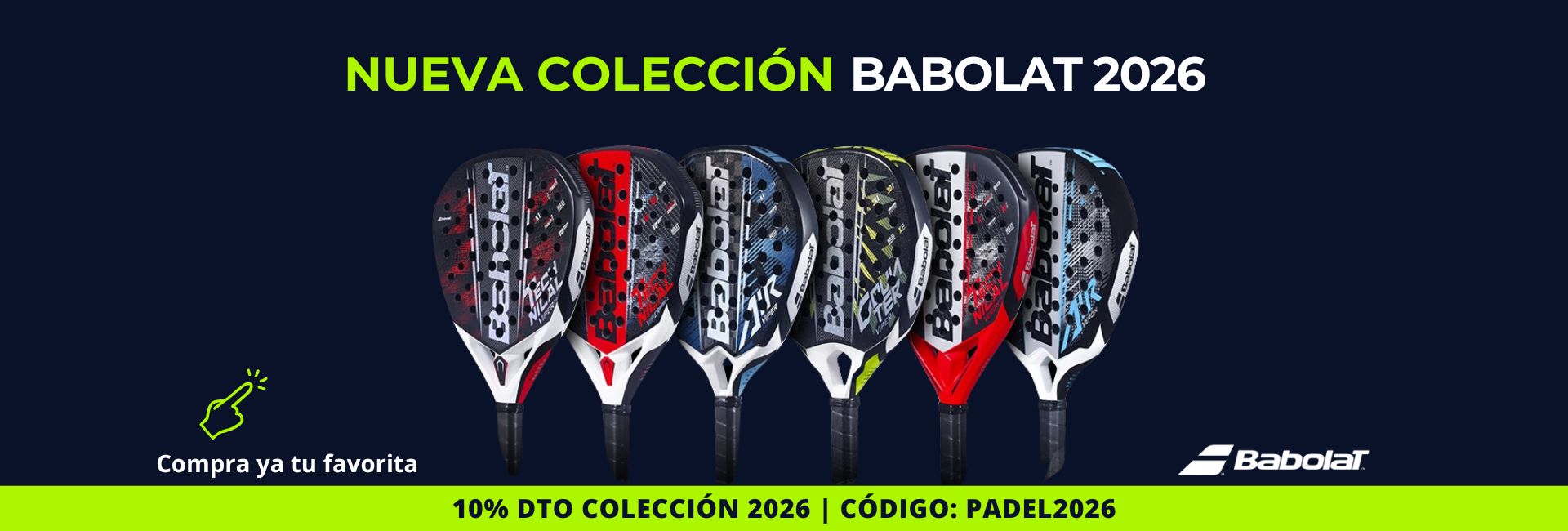 Inicio 15 BABOLAT 2026